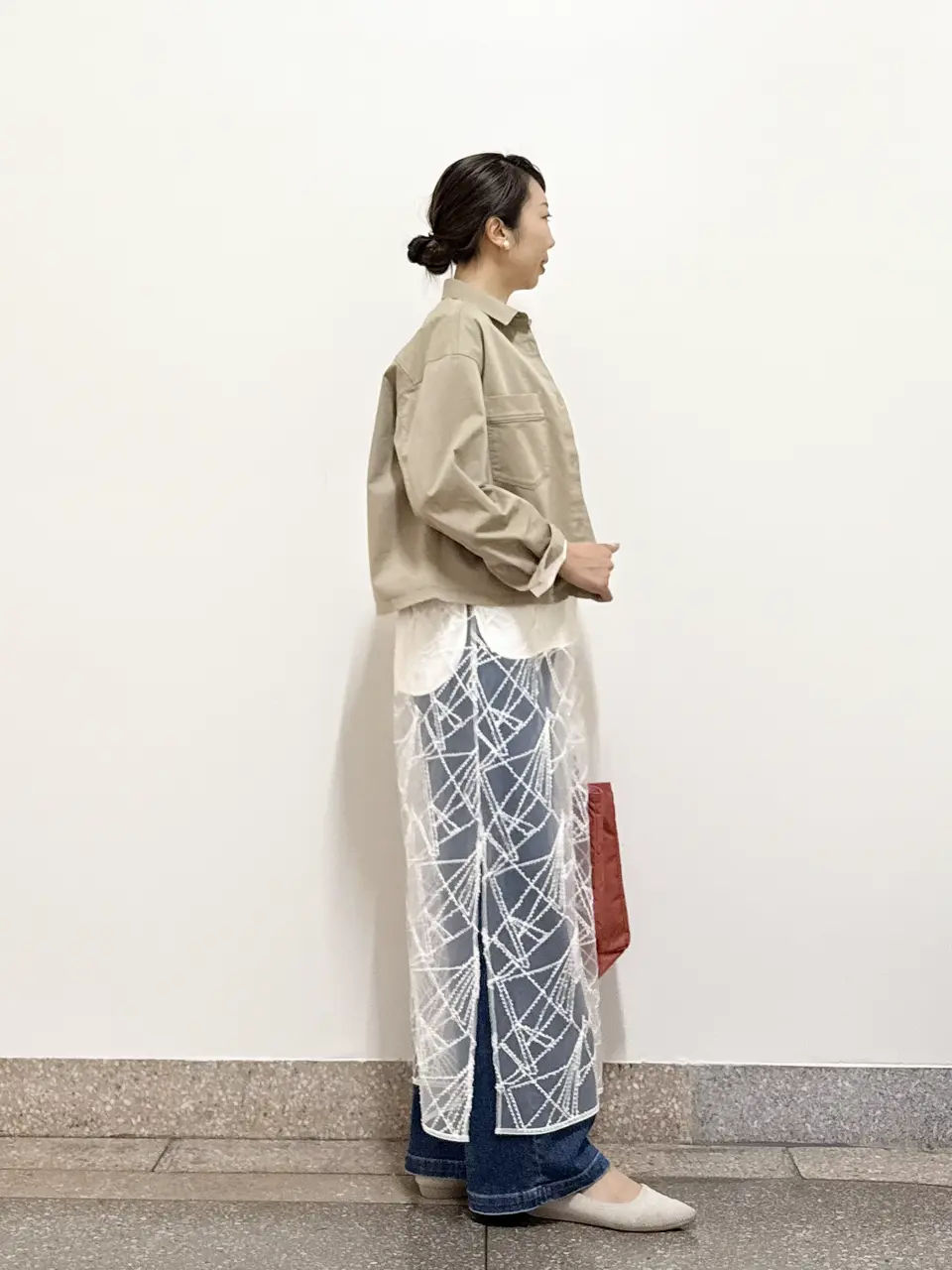 ONWARD CROSSET SELECT 佐藤 コーディネート画像