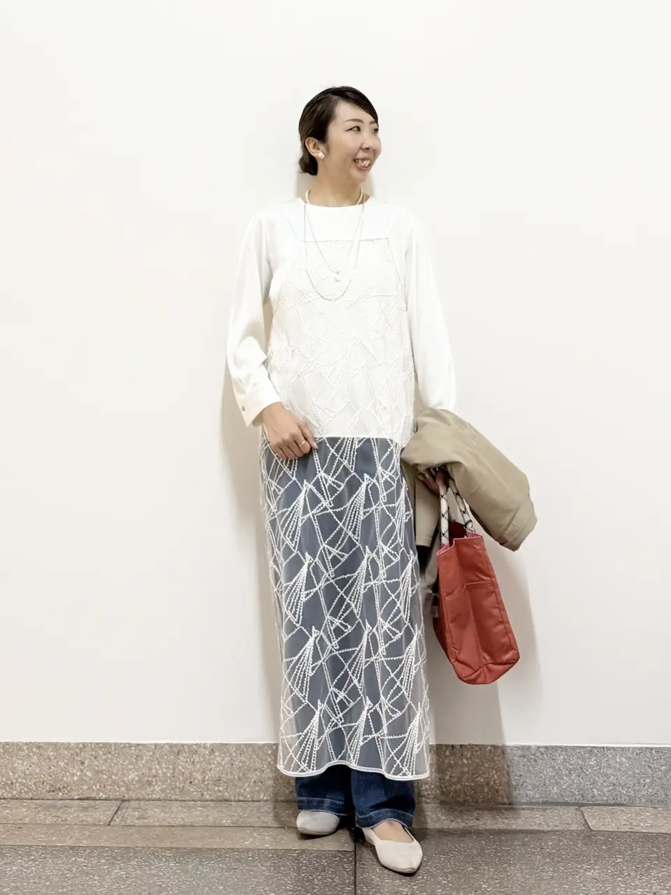 ONWARD CROSSET SELECT 佐藤 コーディネート画像