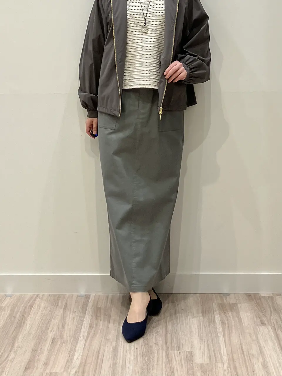 ONWARD CROSSET SELECT 林 コーディネート画像