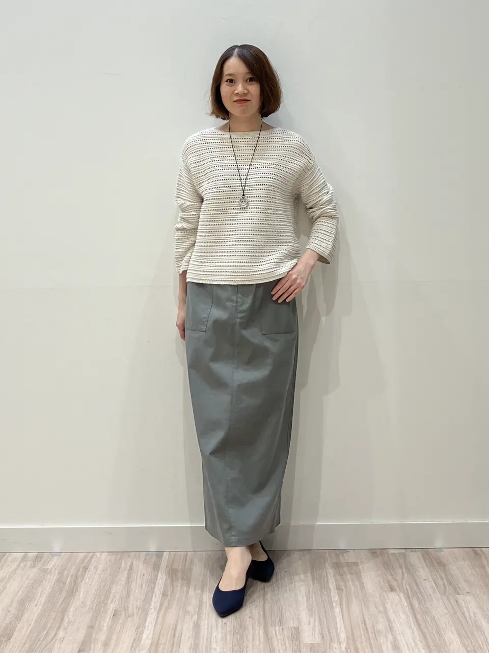 ONWARD CROSSET SELECT 林 コーディネート画像