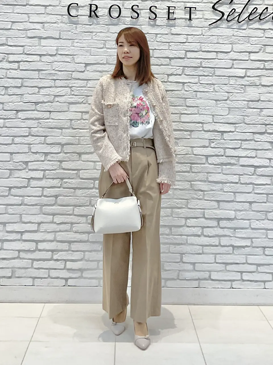 ONWARD CROSSET SELECT IZUMI コーディネート画像