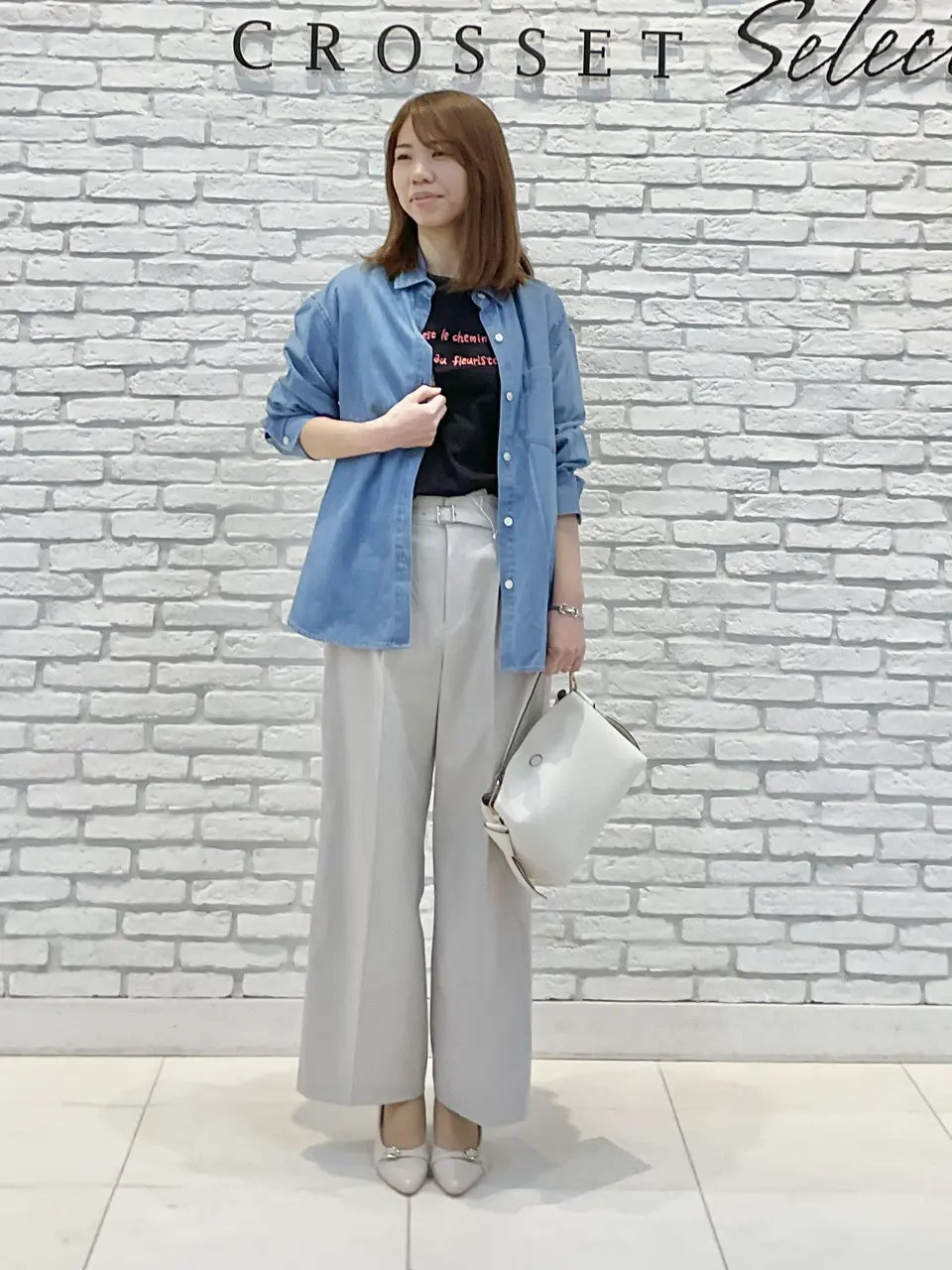 ONWARD CROSSET SELECT IZUMI コーディネート画像