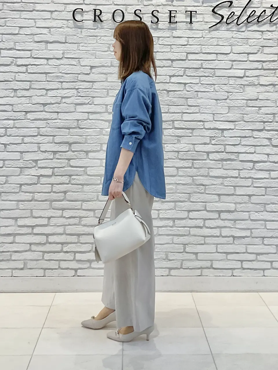 ONWARD CROSSET SELECT IZUMI コーディネート画像