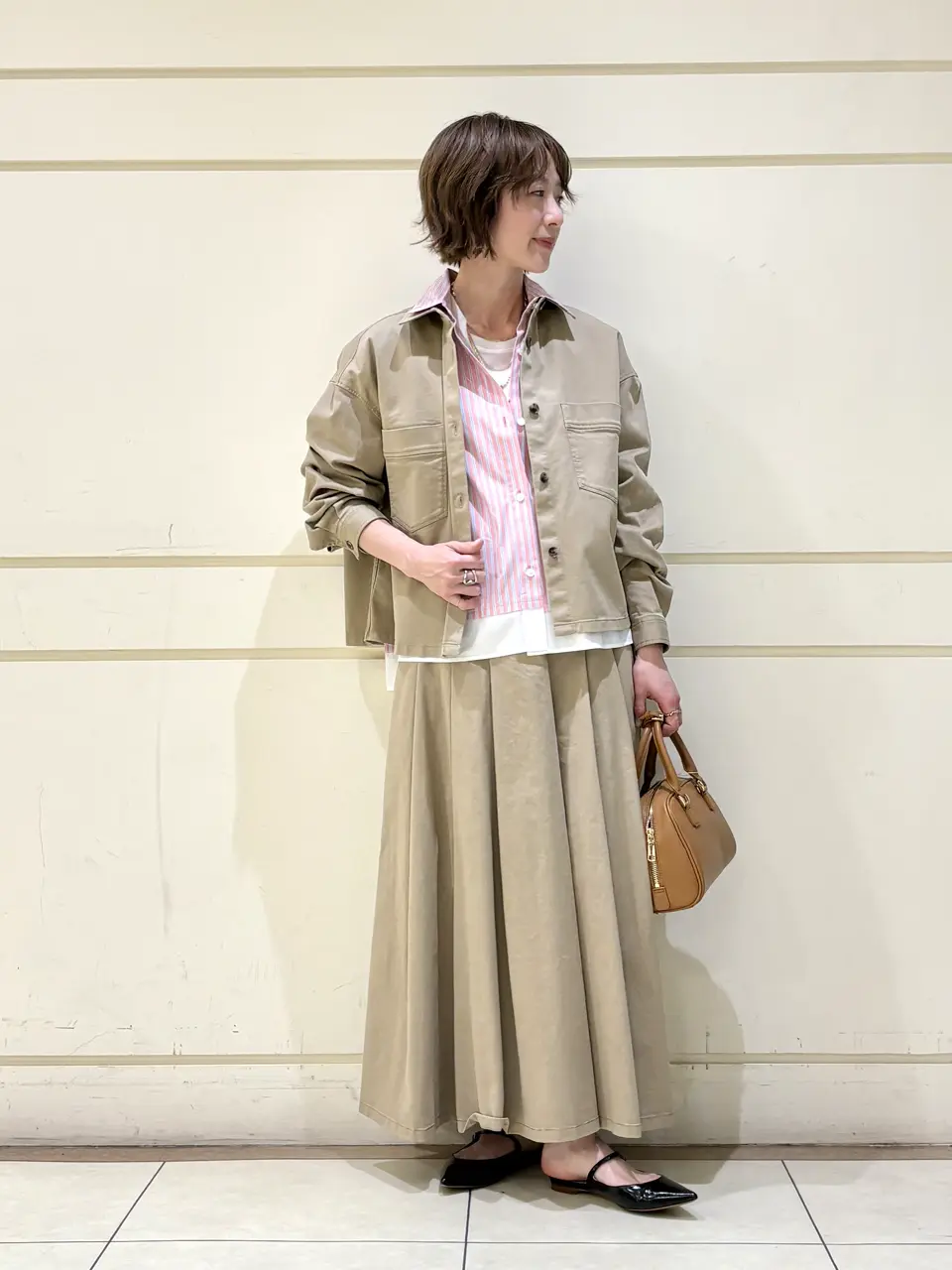  スタッフ コーディネート画像