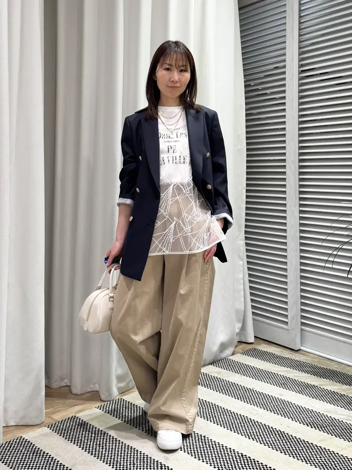 ONWARD CROSSET SELECT KURIYAMA コーディネート画像