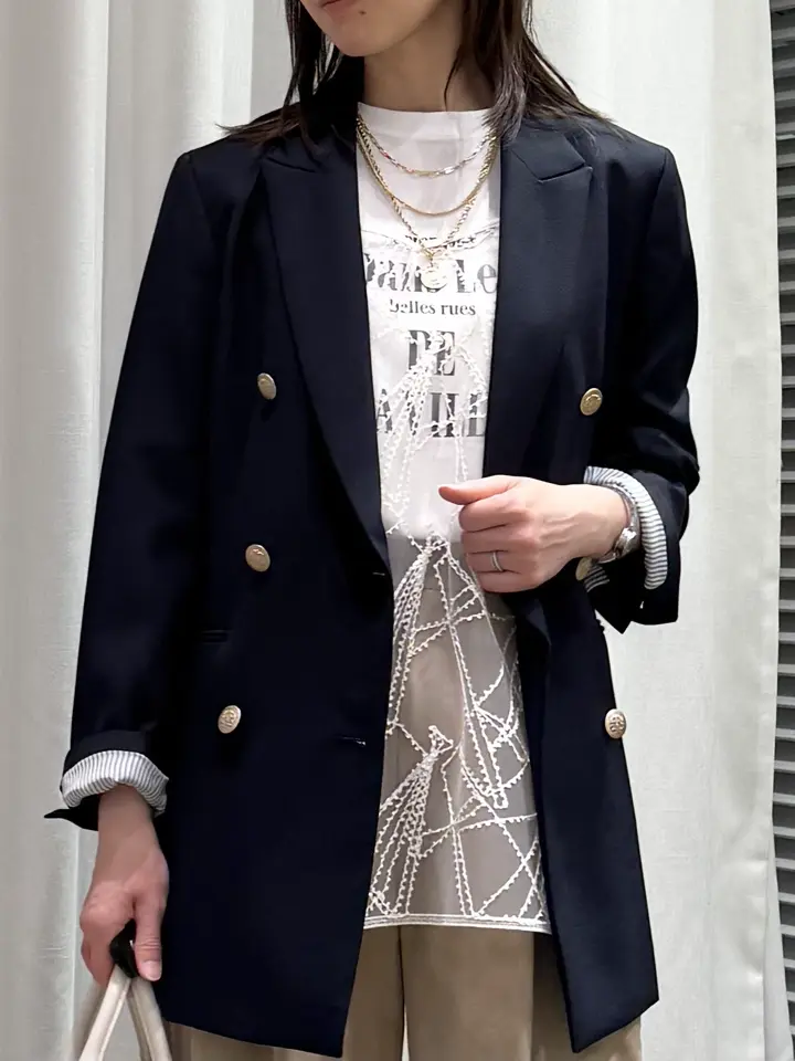 ONWARD CROSSET SELECT KURIYAMA コーディネート画像