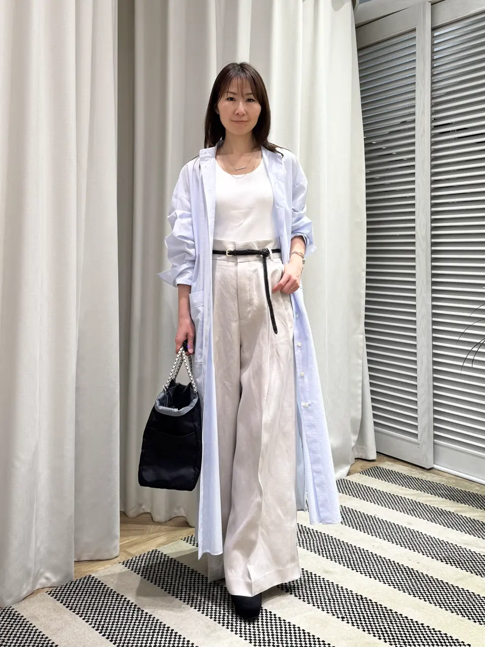 ONWARD CROSSET SELECT KURIYAMA コーディネート画像