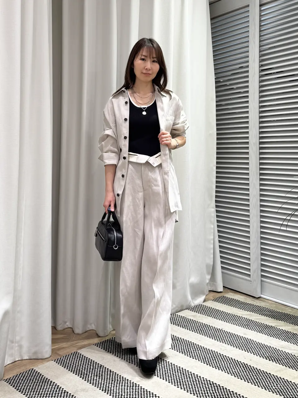 ONWARD CROSSET SELECT KURIYAMA コーディネート画像