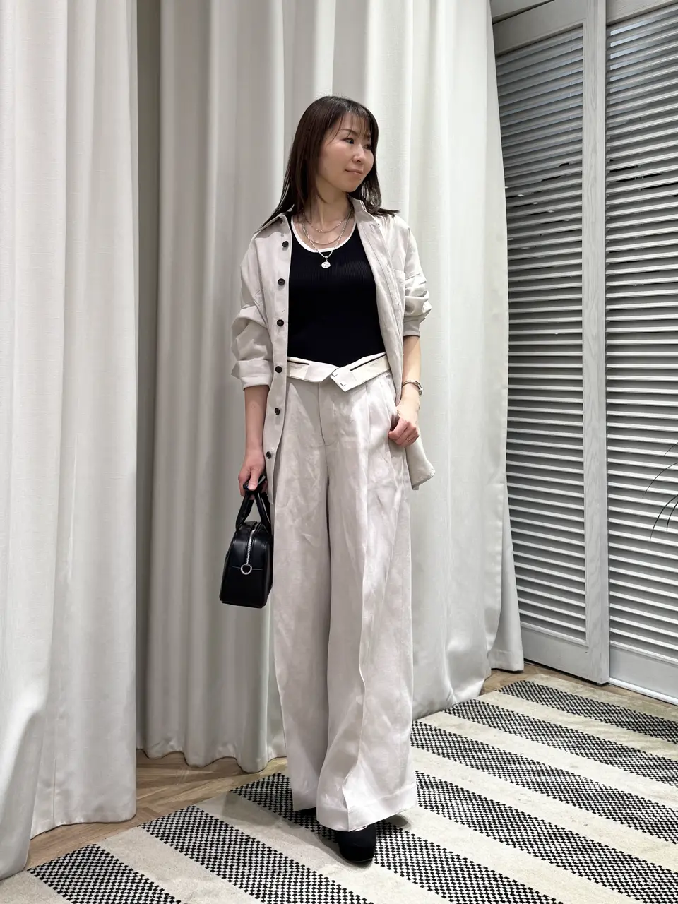 ONWARD CROSSET SELECT KURIYAMA コーディネート画像