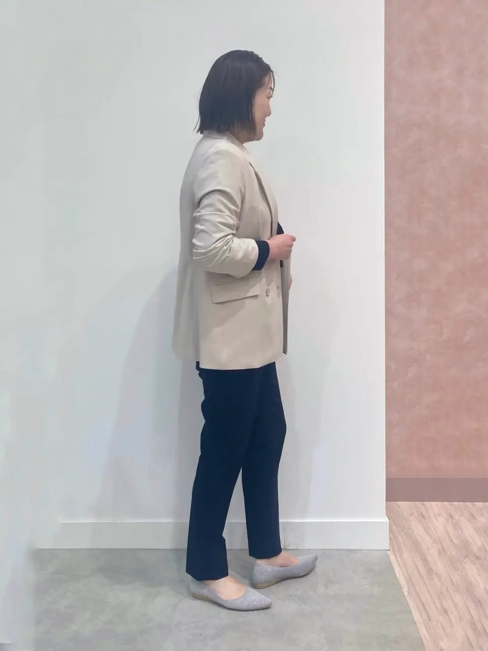 ONWARD CROSSET SELECT 野村 コーディネート画像