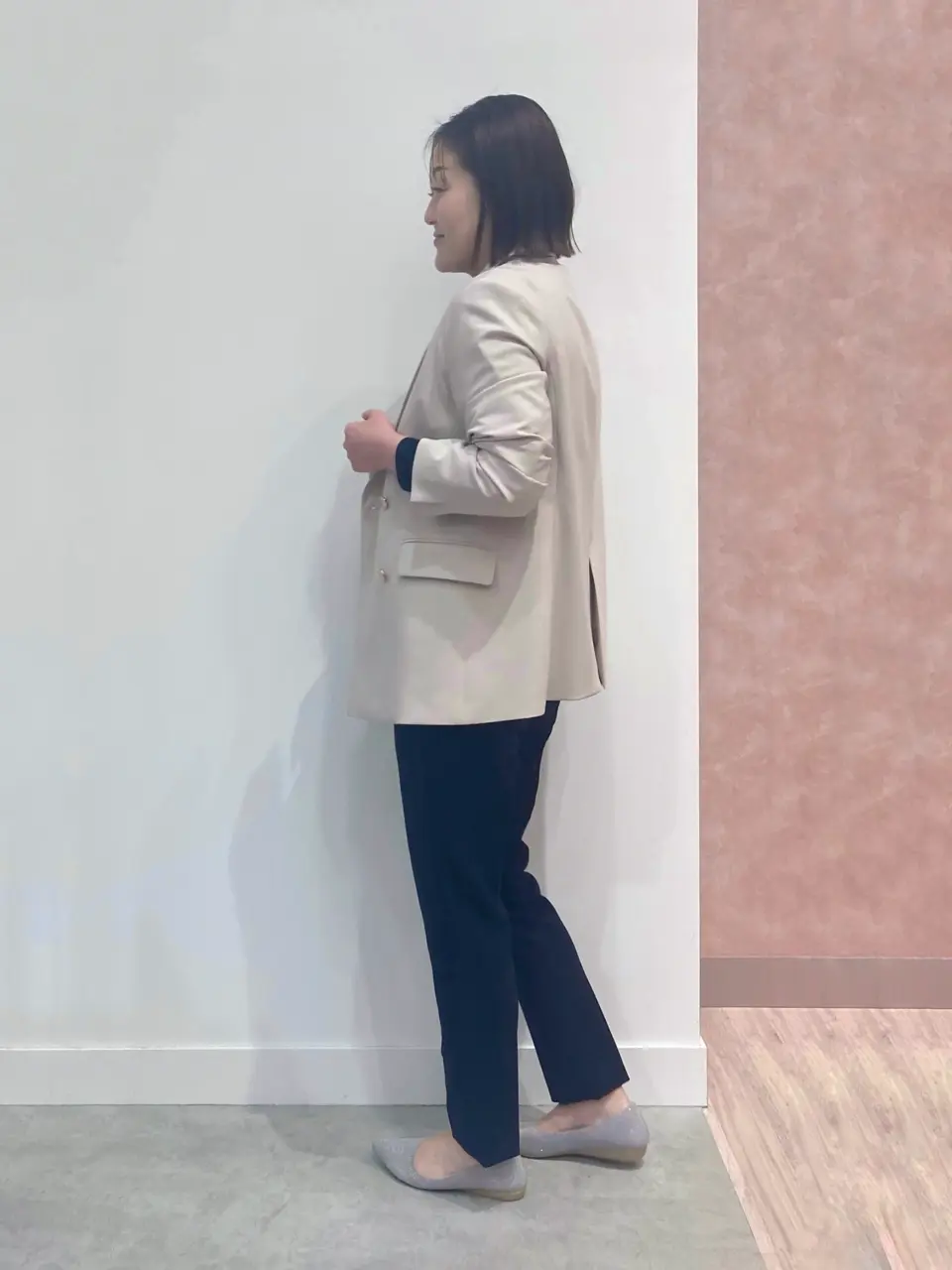 ONWARD CROSSET SELECT 野村 コーディネート画像