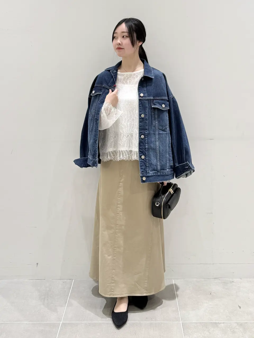  洞 コーディネート画像