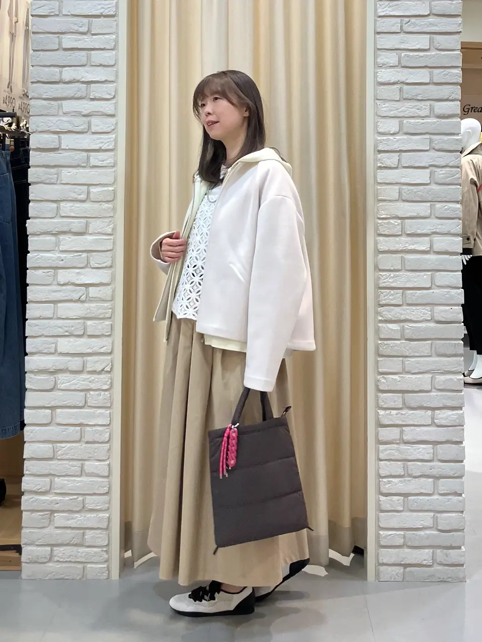 ONWARD CROSSET SELECT 檀 コーディネート画像