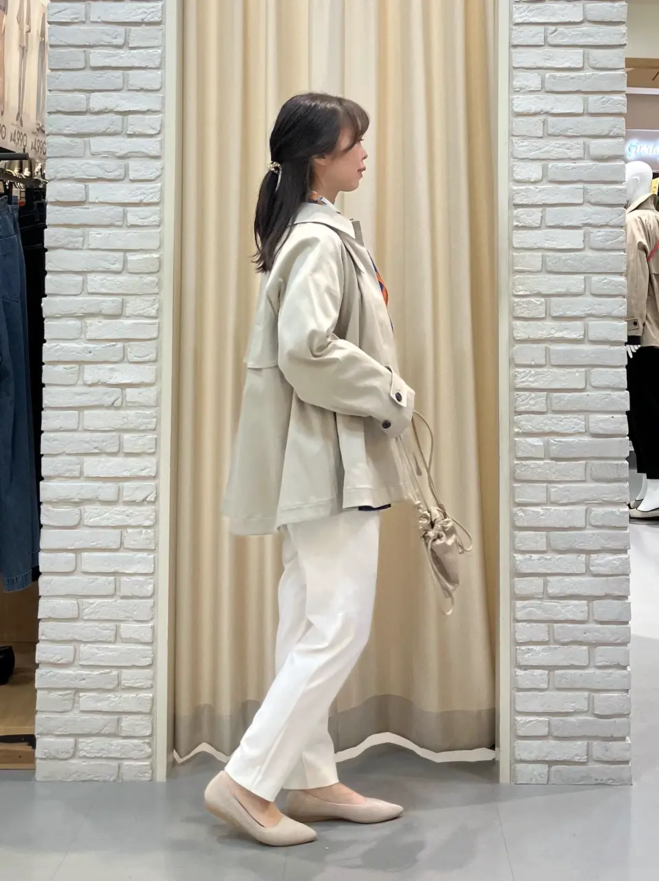 ONWARD CROSSET SELECT 檀 コーディネート画像