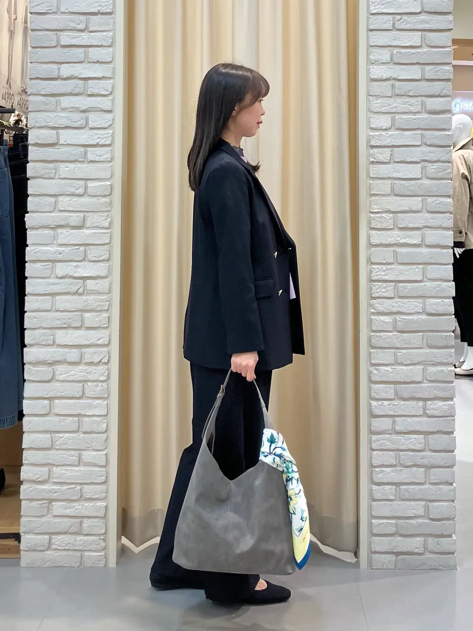 ONWARD CROSSET SELECT 檀 コーディネート画像