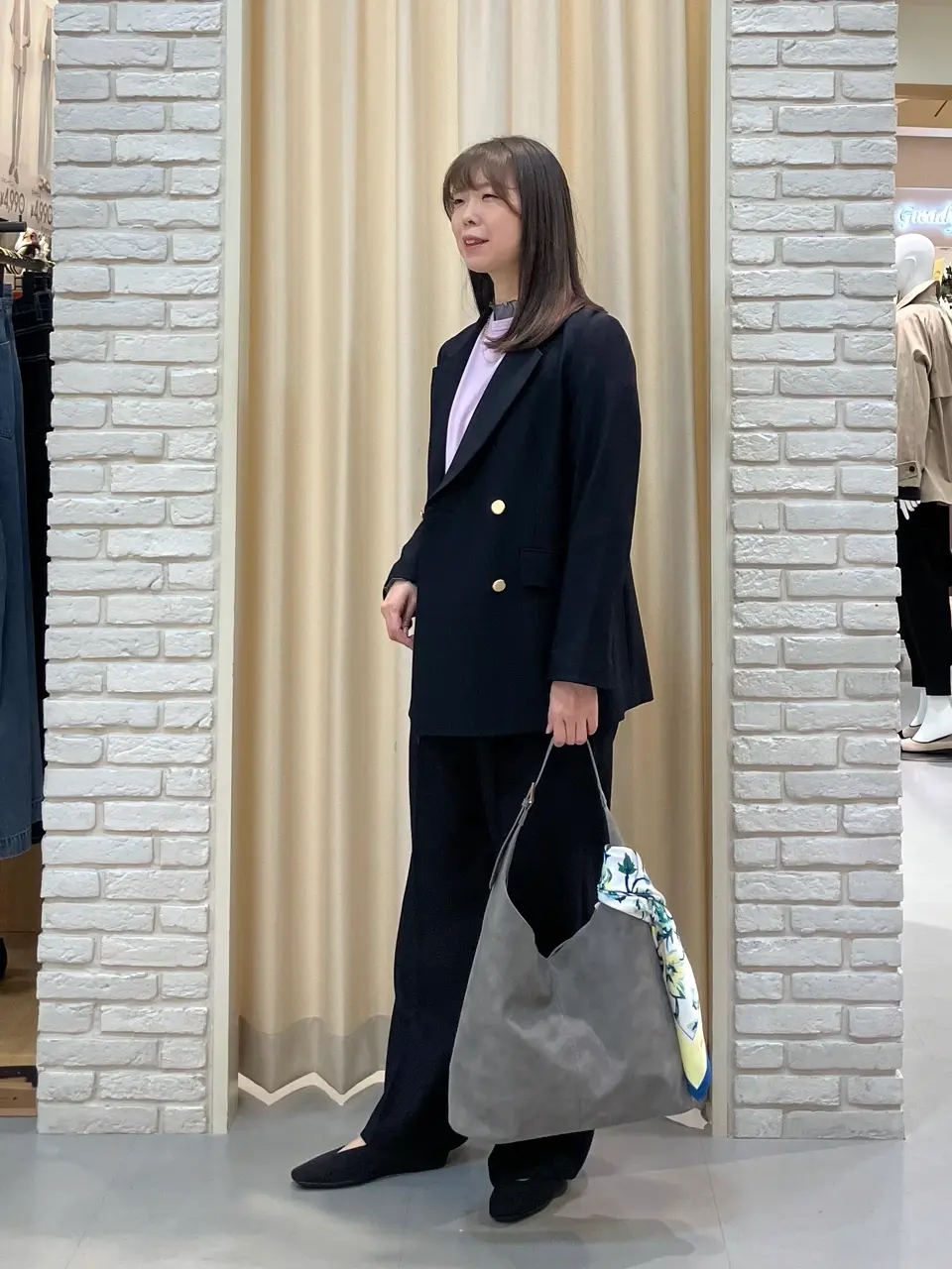 ONWARD CROSSET SELECT 檀 コーディネート画像