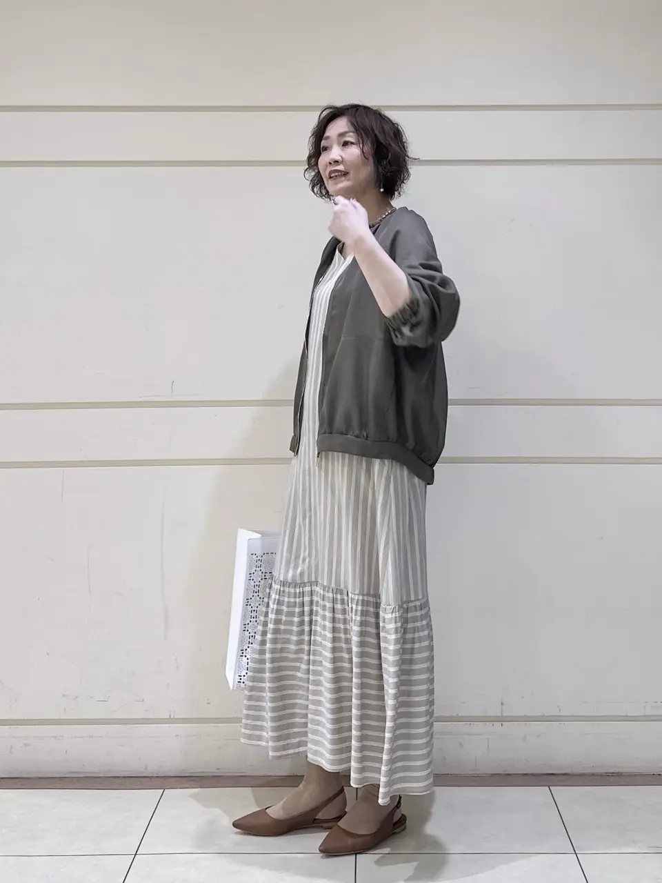 ONWARD CROSSET SELECT maruri コーディネート画像