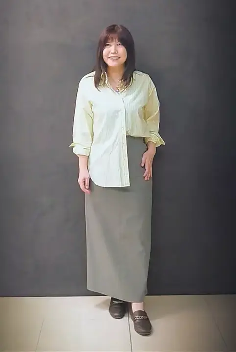 ONWARD CROSSET SELECT 森 コーディネート画像