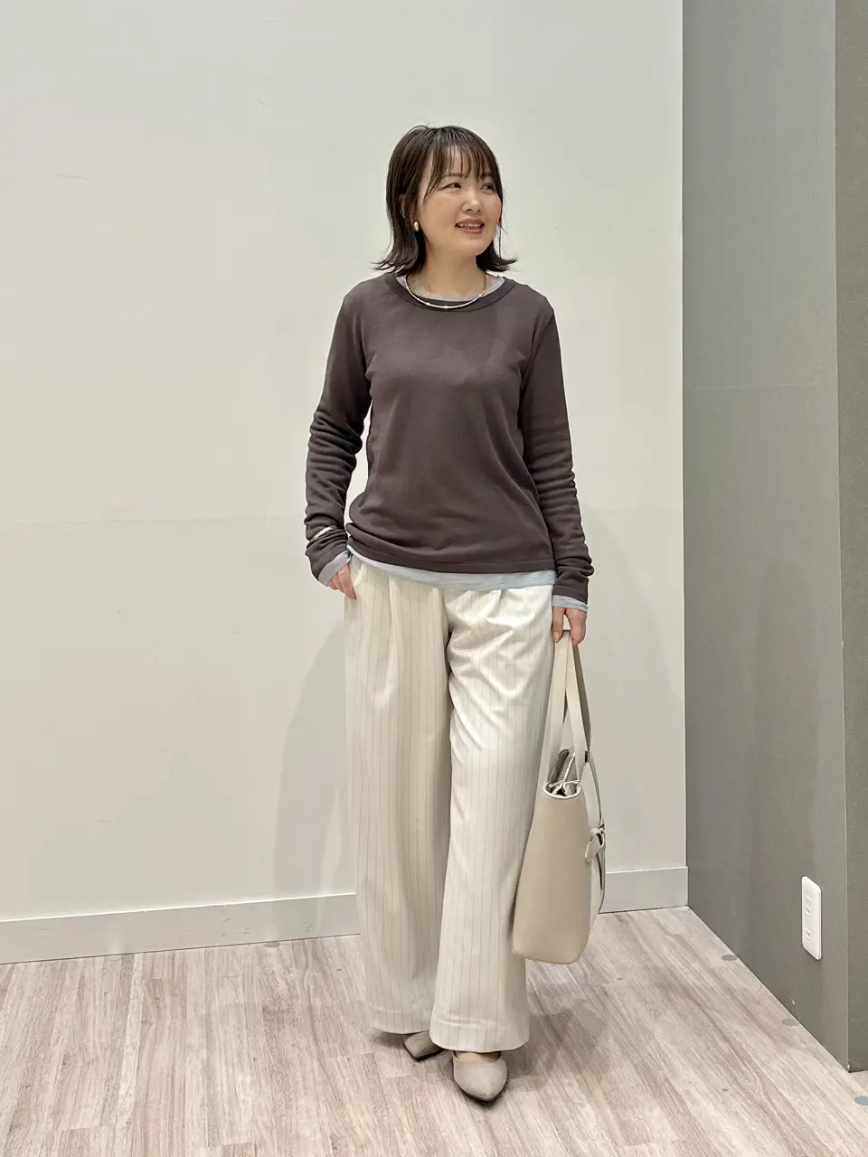 ONWARD CROSSET SELECT フジコ コーディネート画像