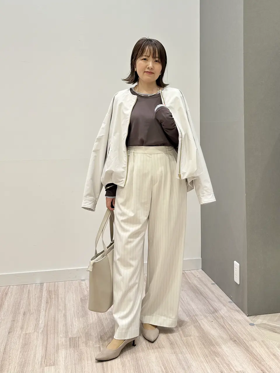 ONWARD CROSSET SELECT フジコ コーディネート画像