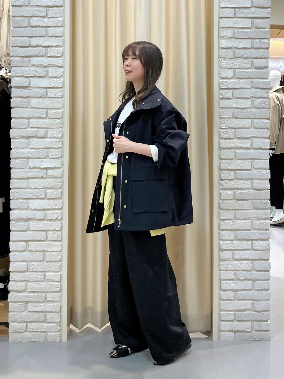 ONWARD CROSSET SELECT 檀 コーディネート画像