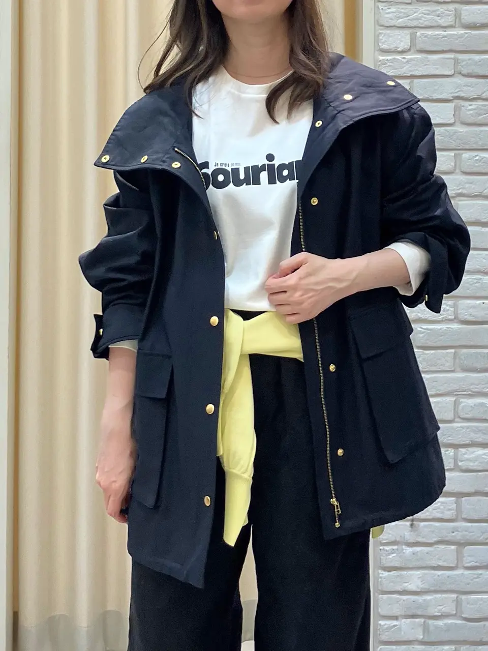 ONWARD CROSSET SELECT 檀 コーディネート画像