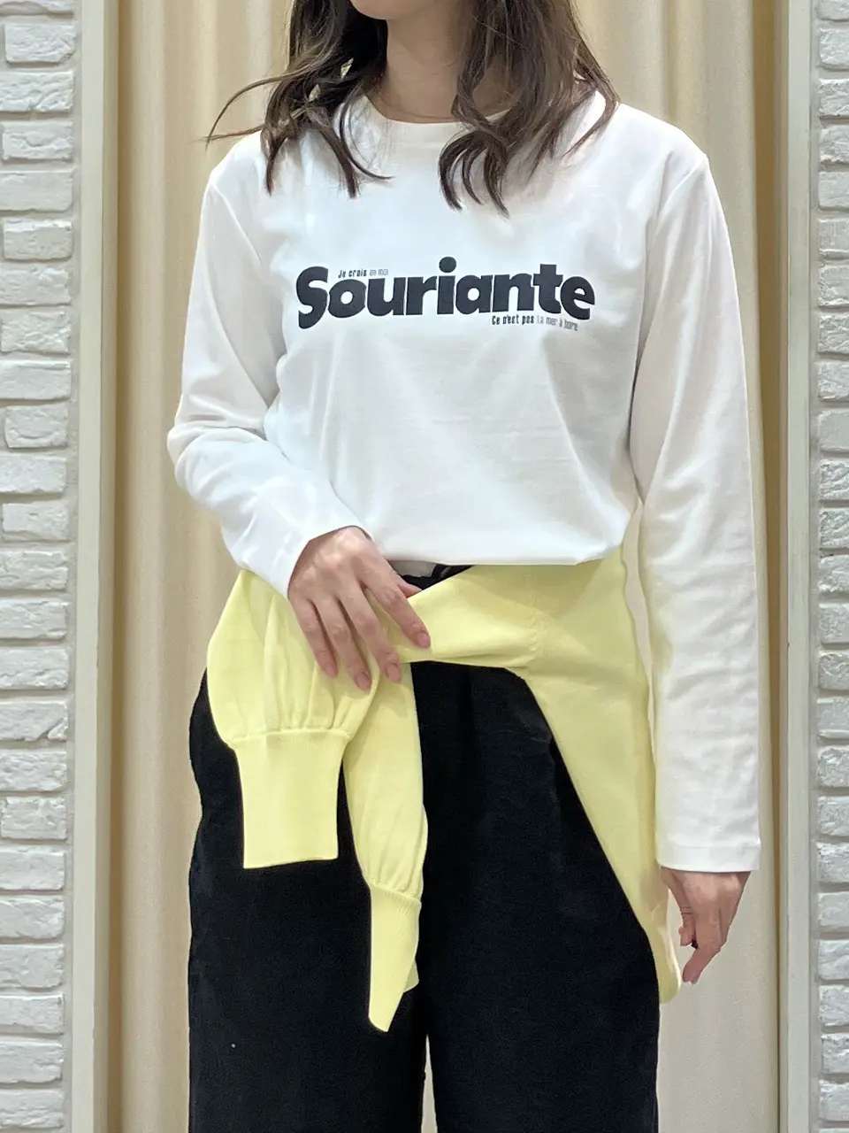 ONWARD CROSSET SELECT 檀 コーディネート画像