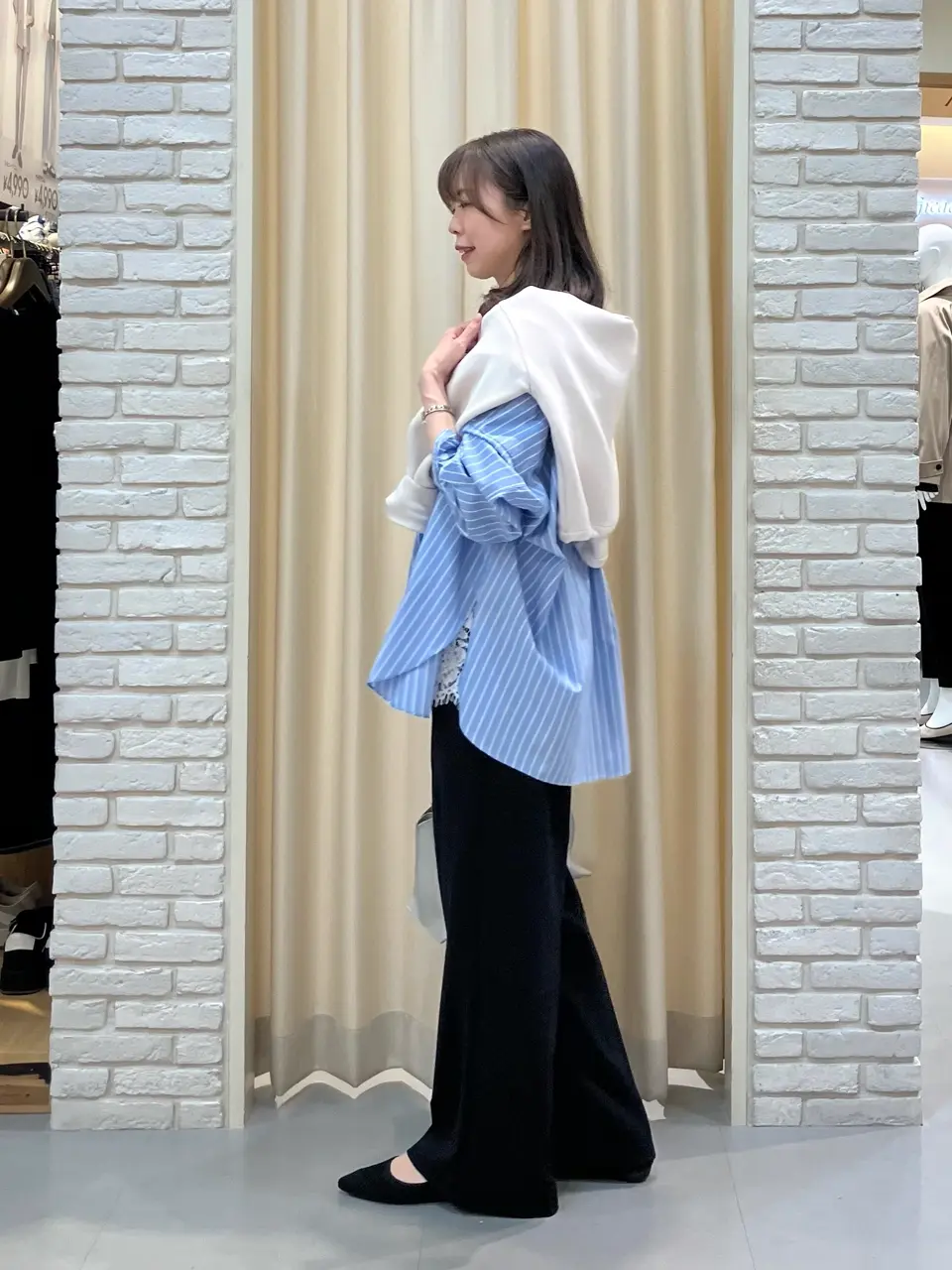 ONWARD CROSSET SELECT 檀 コーディネート画像