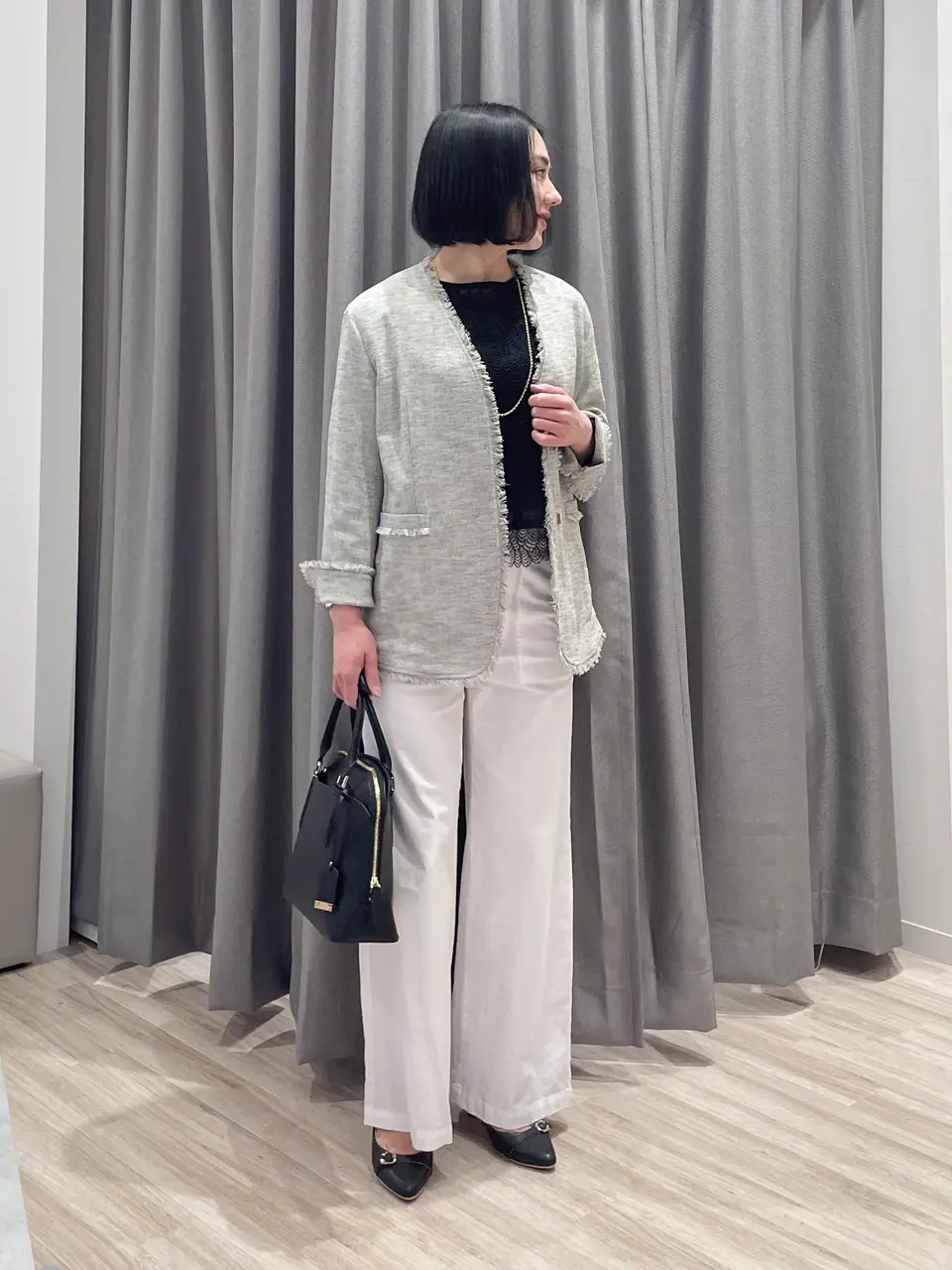 ONWARD CROSSET SELECT MIKA コーディネート画像