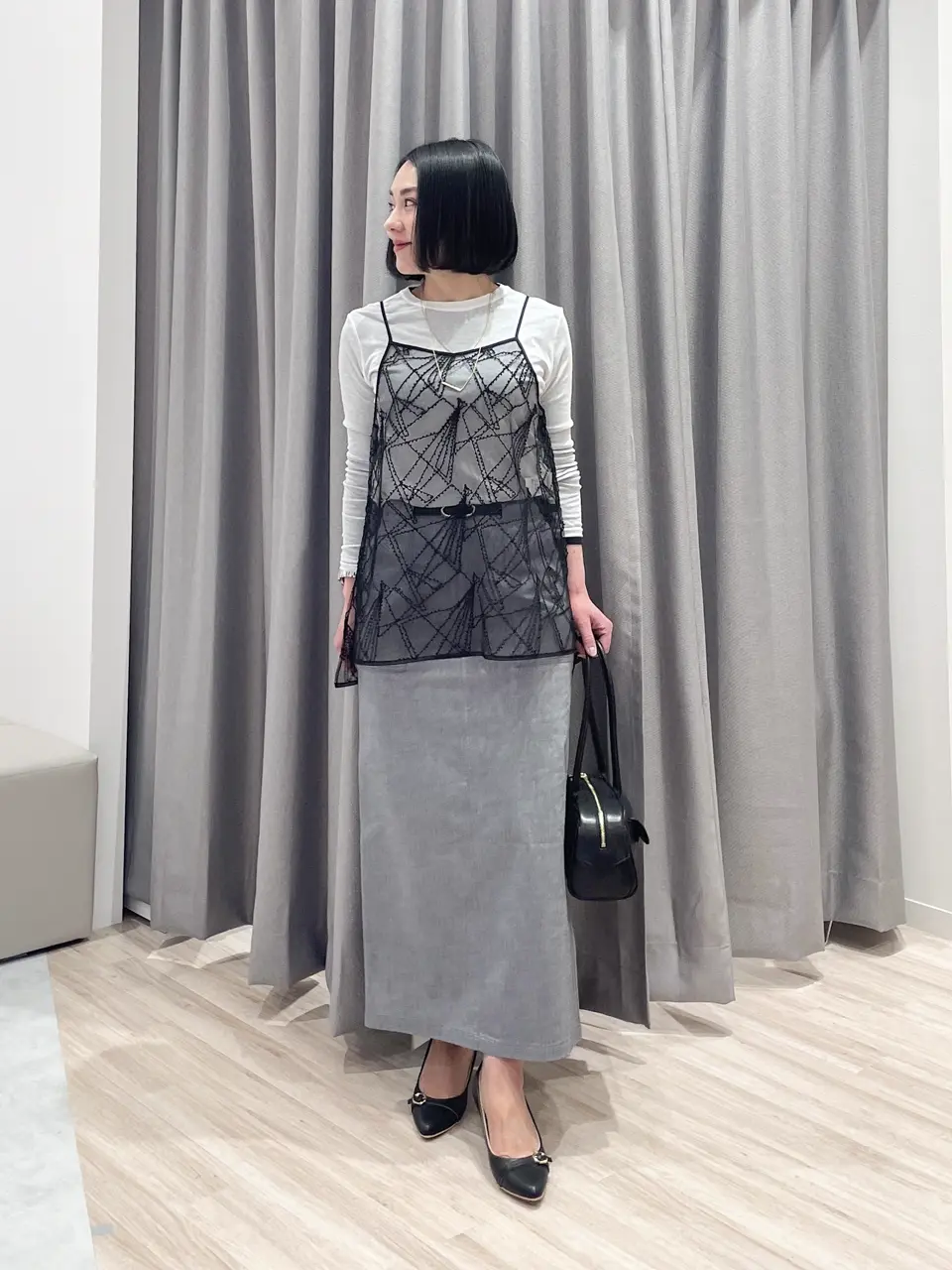 ONWARD CROSSET SELECT MIKA コーディネート画像