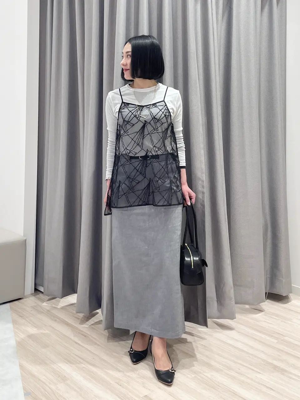 ONWARD CROSSET SELECT MIKA コーディネート画像