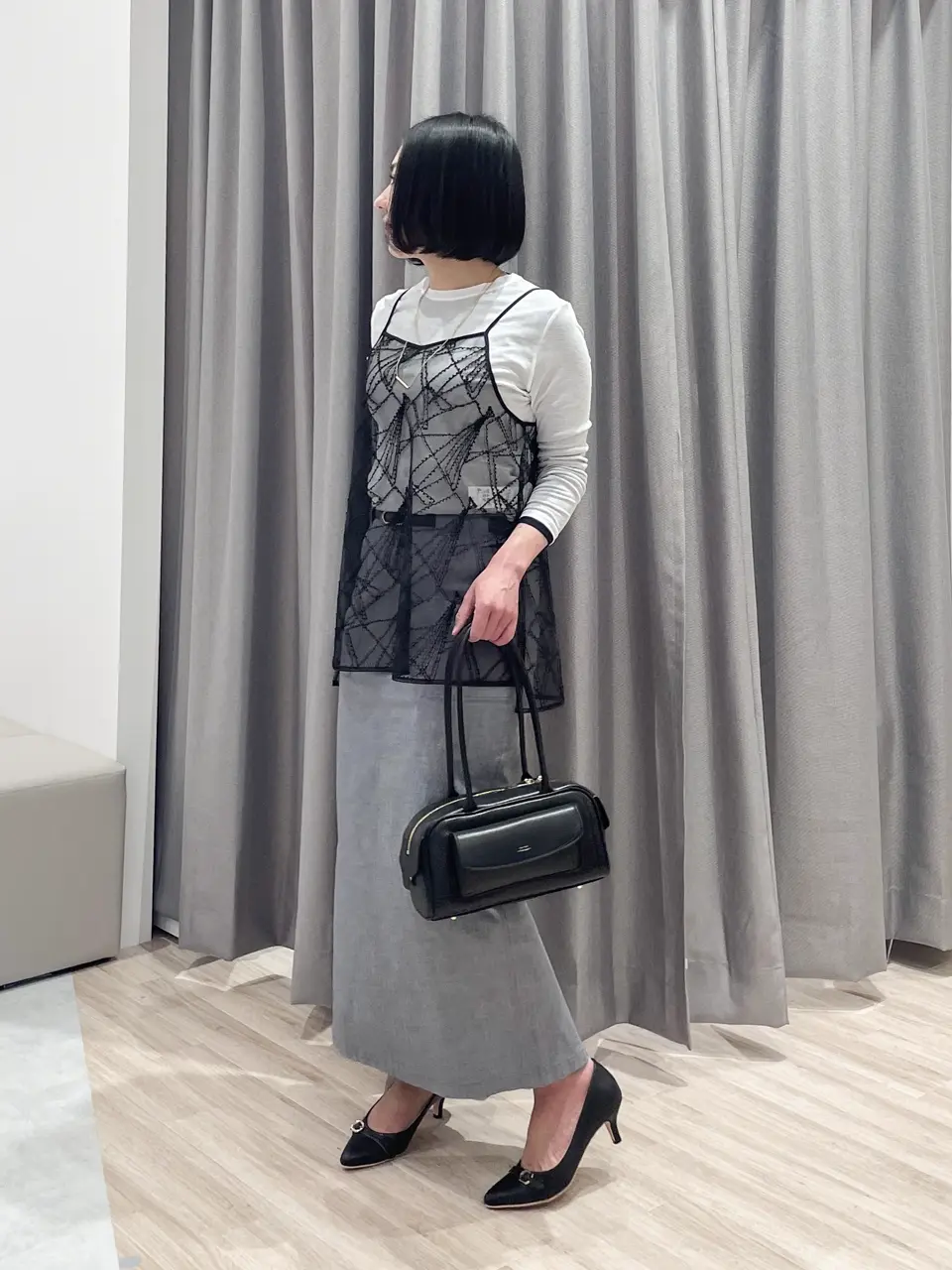 ONWARD CROSSET SELECT MIKA コーディネート画像