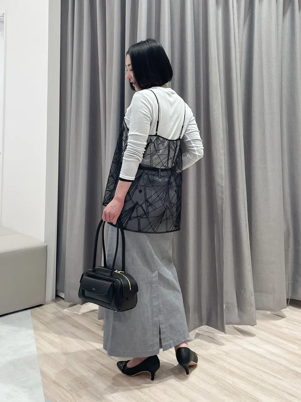 ONWARD CROSSET SELECT MIKA コーディネート画像