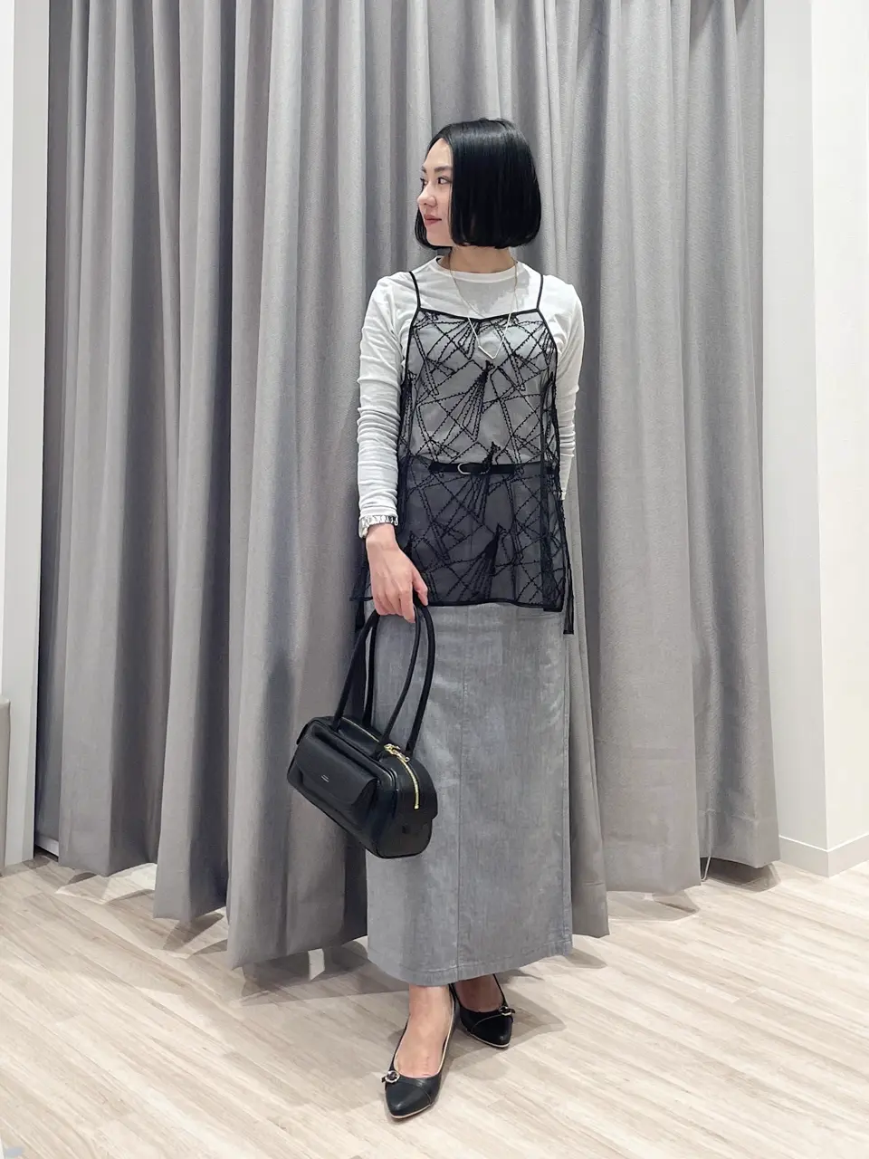 ONWARD CROSSET SELECT MIKA コーディネート画像