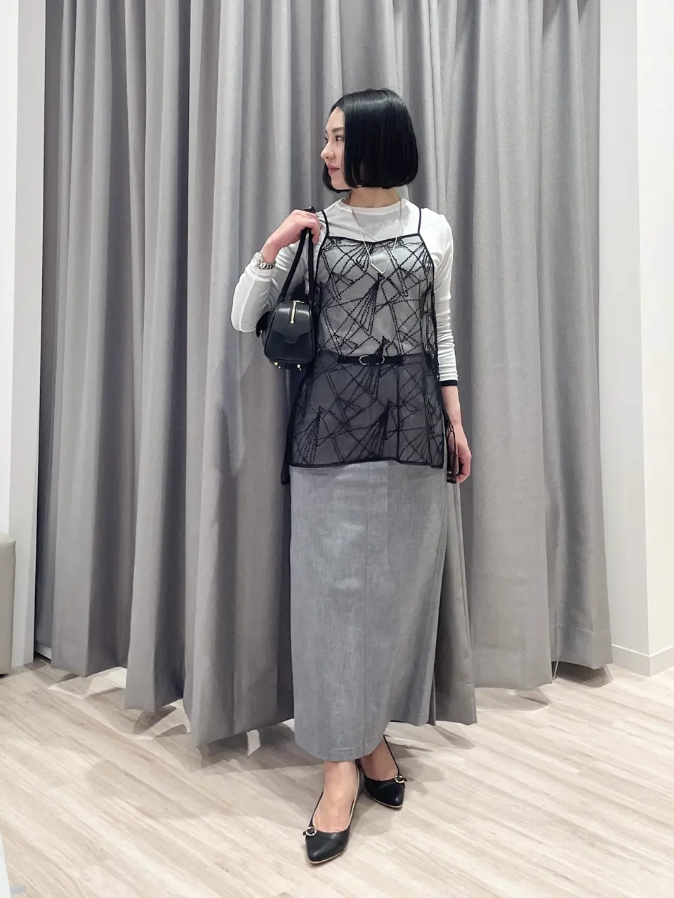 ONWARD CROSSET SELECT MIKA コーディネート画像