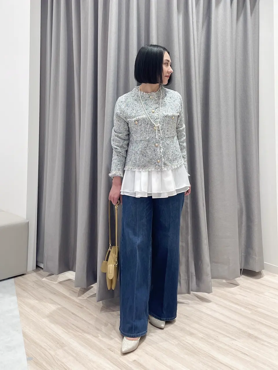 ONWARD CROSSET SELECT MIKA コーディネート画像