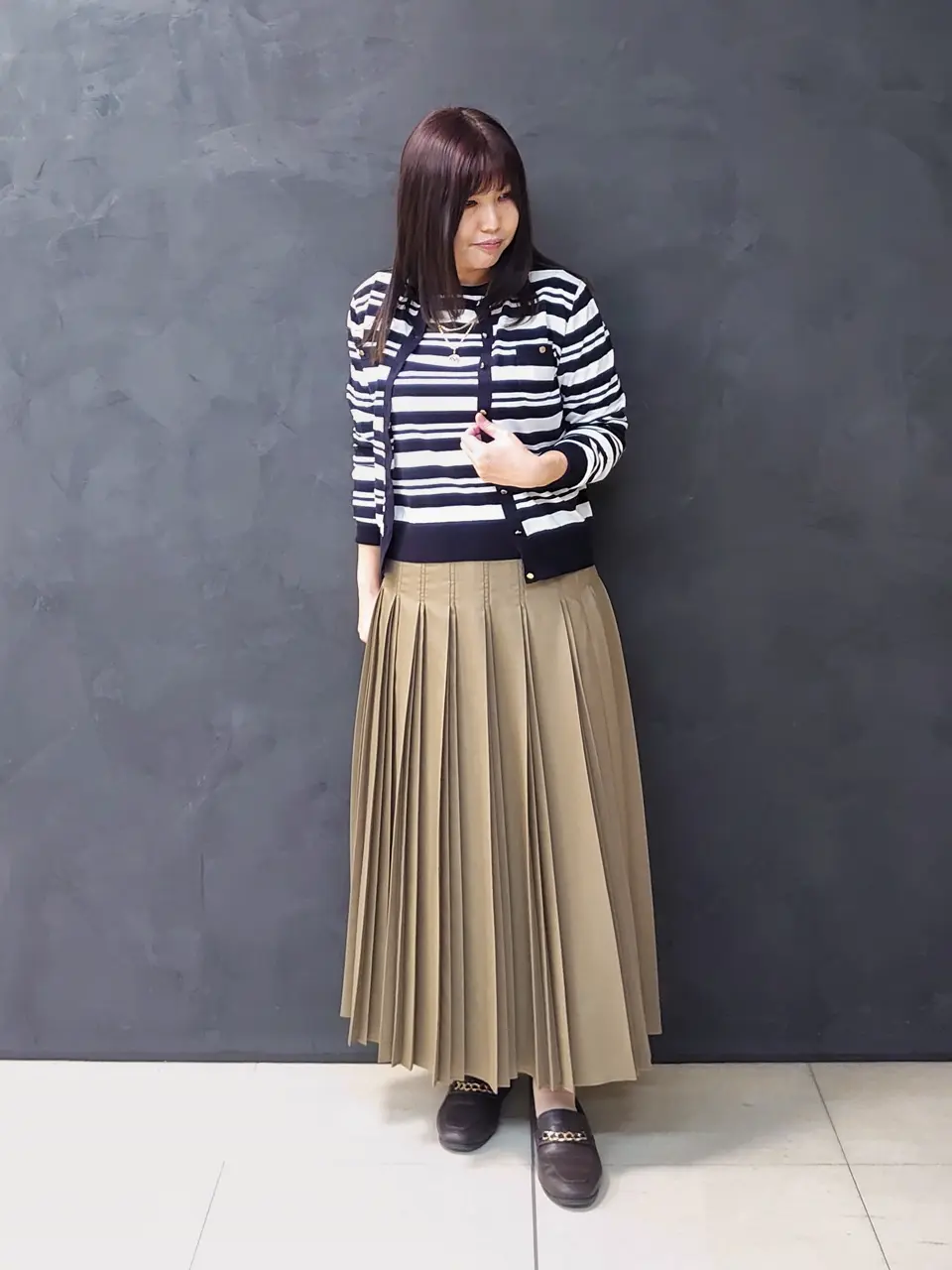 ONWARD CROSSET SELECT 森 コーディネート画像