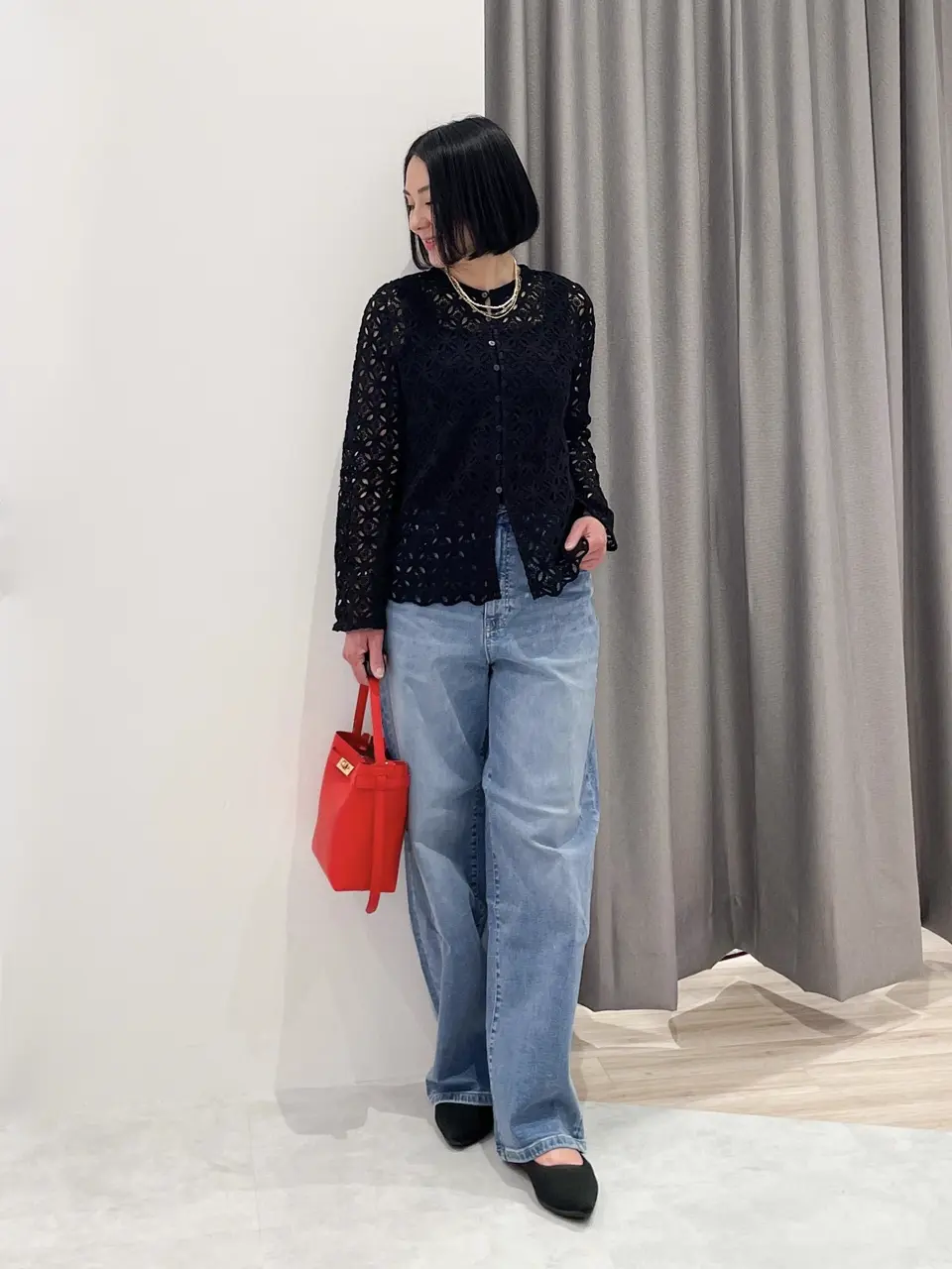 ONWARD CROSSET SELECT MIKA コーディネート画像