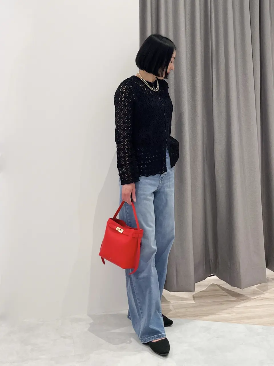 ONWARD CROSSET SELECT MIKA コーディネート画像