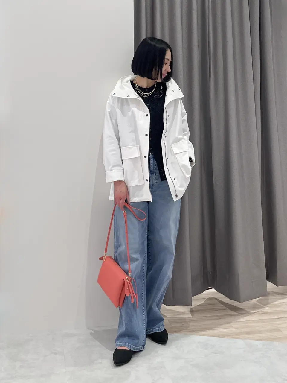 ONWARD CROSSET SELECT MIKA コーディネート画像