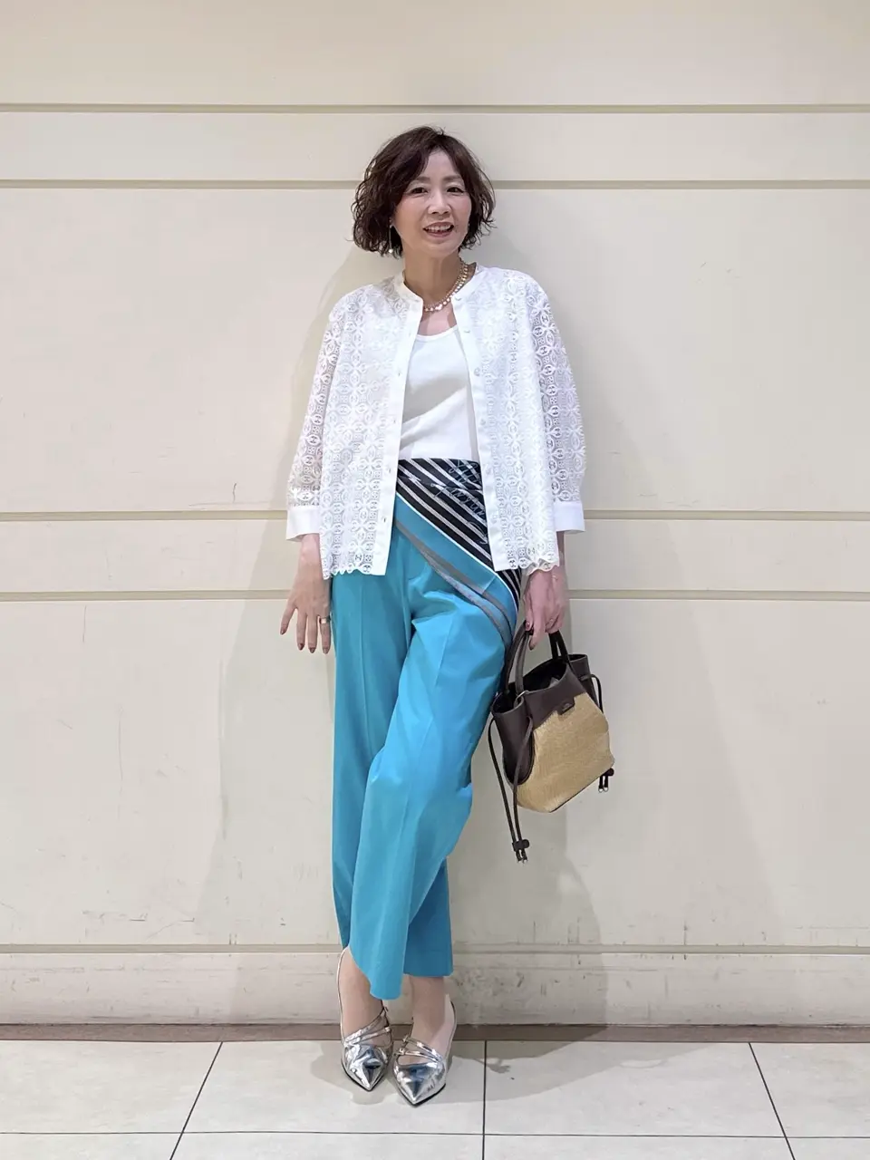 ONWARD CROSSET SELECT maruri コーディネート画像