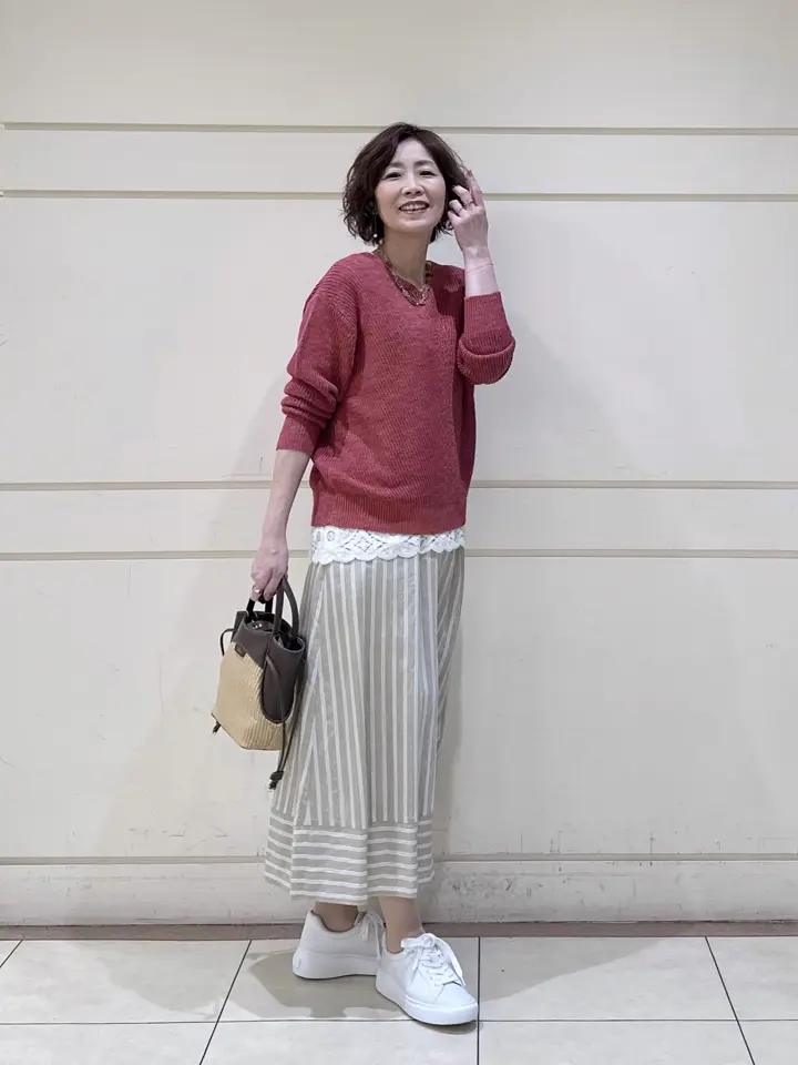 ONWARD CROSSET SELECT maruri コーディネート画像