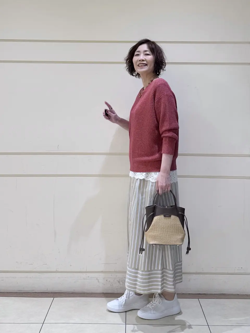 ONWARD CROSSET SELECT maruri コーディネート画像