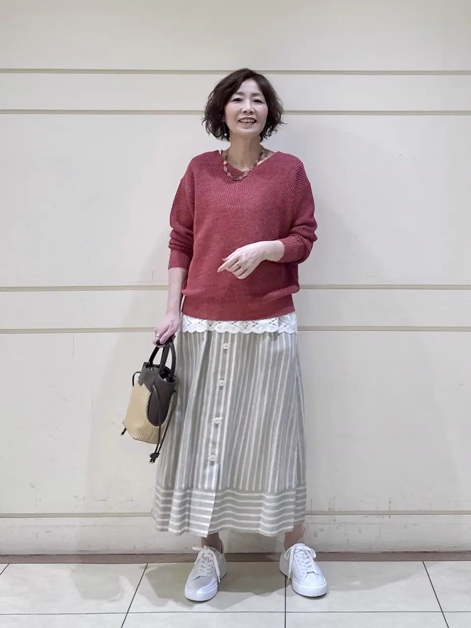 ONWARD CROSSET SELECT maruri コーディネート画像