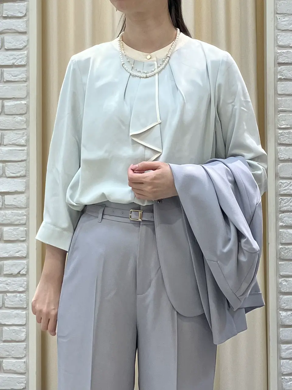 ONWARD CROSSET SELECT 檀 コーディネート画像