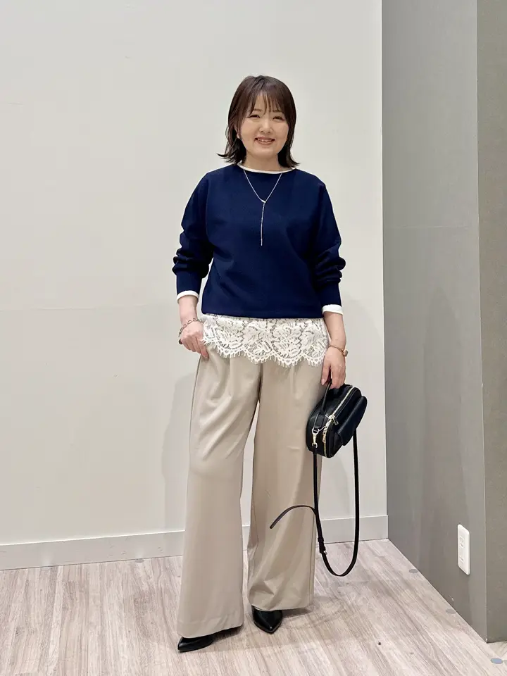 ONWARD CROSSET SELECT フジコ コーディネート画像