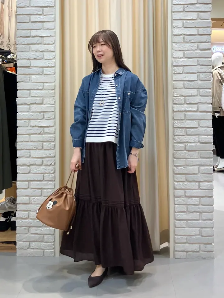 ONWARD CROSSET SELECT 檀 コーディネート画像