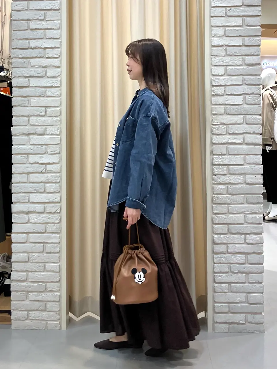 ONWARD CROSSET SELECT 檀 コーディネート画像