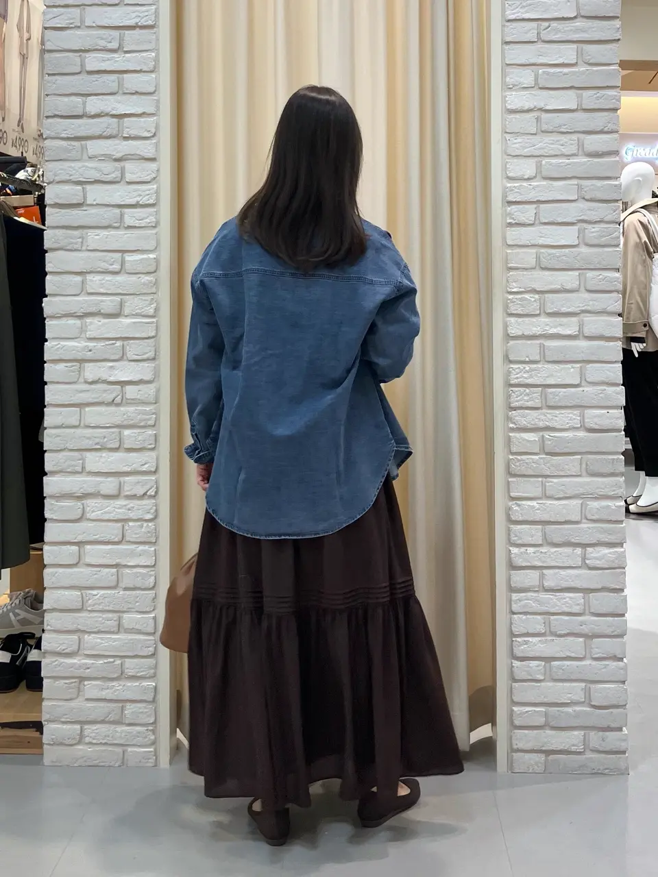 ONWARD CROSSET SELECT 檀 コーディネート画像