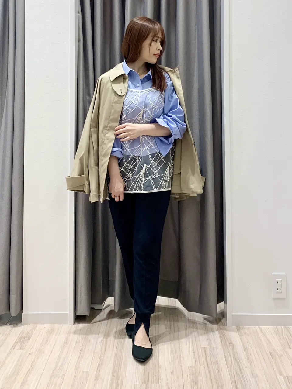 ONWARD CROSSET SELECT MIHO コーディネート画像